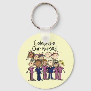 Celebrate Our Nurses Key Ring
