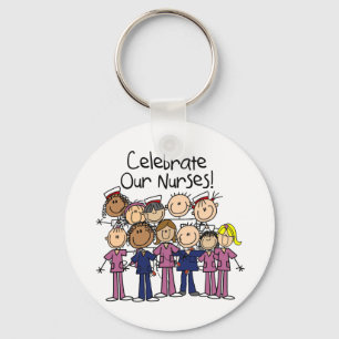 Celebrate Our Nurses Key Ring