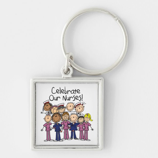 Celebrate Our Nurses Key Ring (Front)