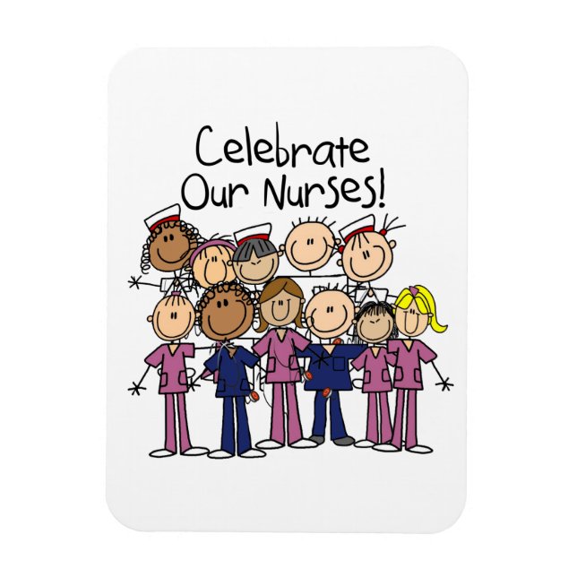 Celebrate Our Nurses Magnet (Vertical)