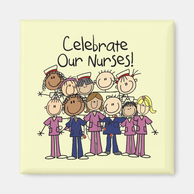 Celebrate Our Nurses Magnet (Front)