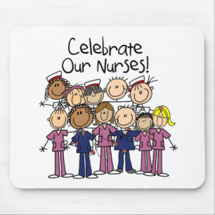 Celebrate Our Nurses Mouse Mat