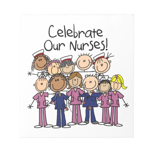 Celebrate Our Nurses Notepad (Front)