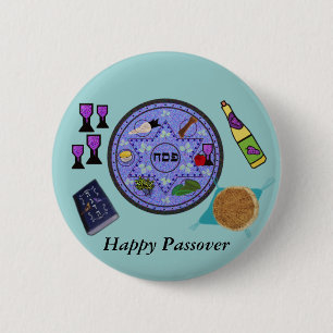 Celebrate Passover 6 Cm Round Badge