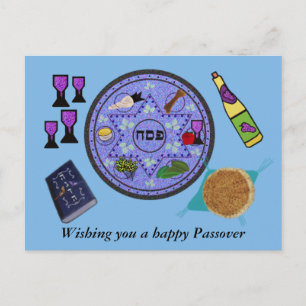 Celebrate Passover Postcard