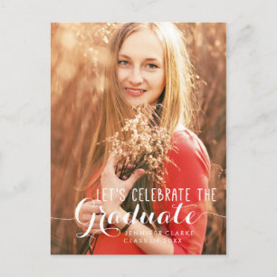 CELEBRATE PHOTO GRADUATION PARTY INVITATION