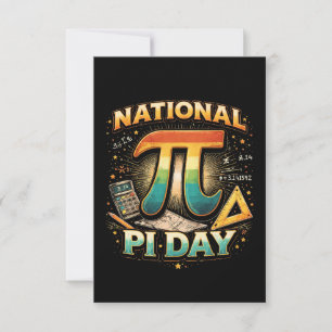 Celebrate Pi Thank You Card