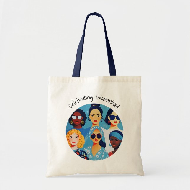 Celebrate Powerful Women | Friends | For Her Tote Bag (Front)