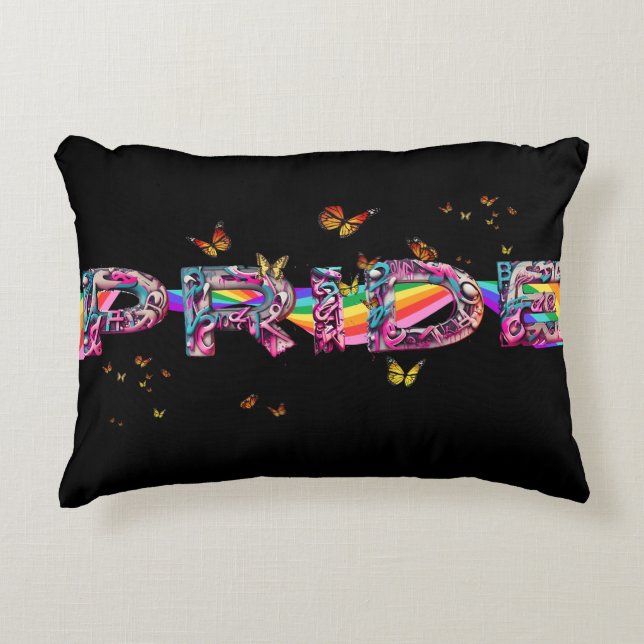 Celebrate Pride Decorative Cushion (Front)