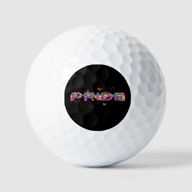 Celebrate Pride Golf Balls (Front)