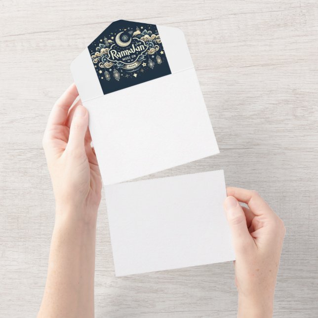 Celebrate Ramadan with Ramadan ModeOn All In One Invitation (Tearaway)