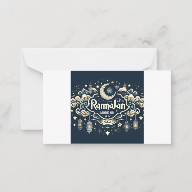 Celebrate Ramadan with Ramadan ModeOn Card (Front)
