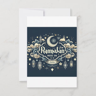 Celebrate Ramadan with Ramadan ModeOn Thank You Card
