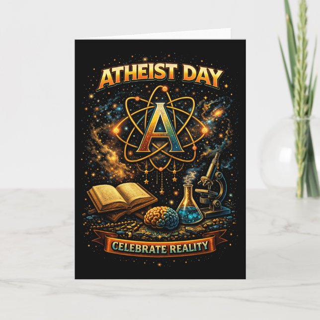 Celebrate Reality Holiday Card (Front)