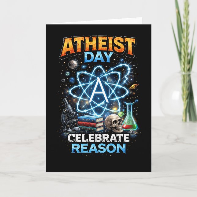 Celebrate Reason Holiday Card (Front)