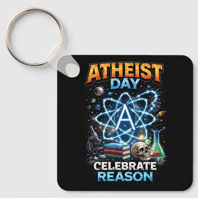 Celebrate Reason Key Ring (Front)