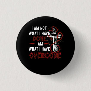 Celebrate Recovery T-Shirt Christian Cross Jesus C 3 Cm Round Badge