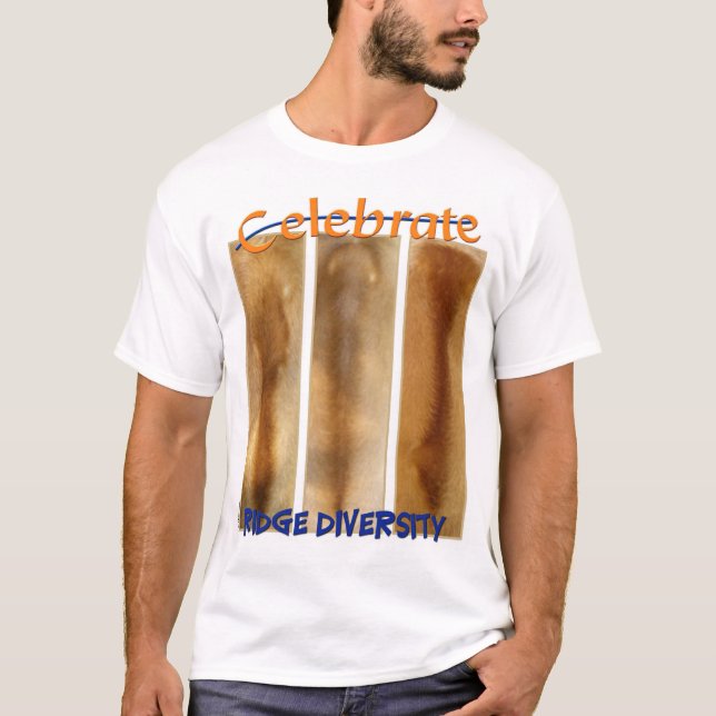 Celebrate Ridge Diversity! T-Shirt (Front)