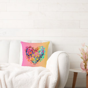 Celebrate Saint Valentine's Day with Our Happy Cushion