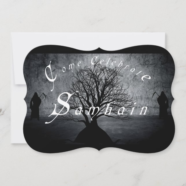 Celebrate Samhain Invitation (Front)