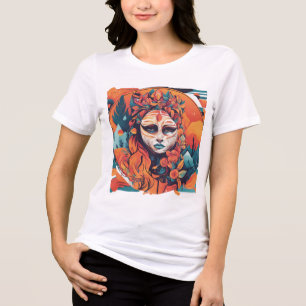 "Celebrate Spirituality: Hindu God T-Shirt Collect Tri-Blend Shirt