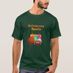 Celebrate Sports Forest Green T-Shirt