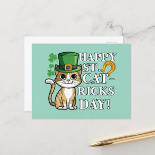 Celebrate St. Catrick's Day Holiday Postcard