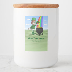 Celebrate St Patrick's Day Food Label