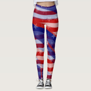 Celebrate Stars and Stripes Leggings