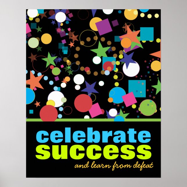 Celebrate Success Poster (Front)