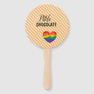 Celebrate sweetness and colour with this Rainbow Hand Fan