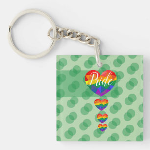Celebrate sweetness and colour with this Rainbow Key Ring
