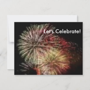 Celebrate the 4th invitation