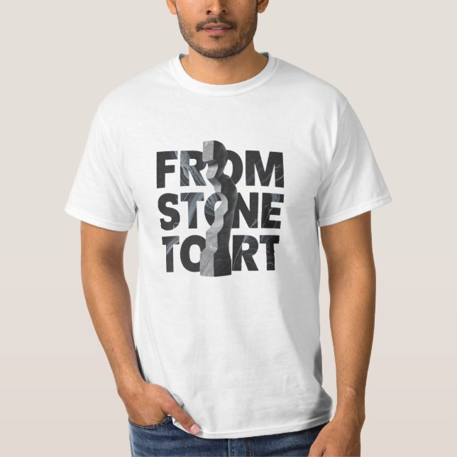 Celebrate the Art of Sculpting T-Shirt (Front)