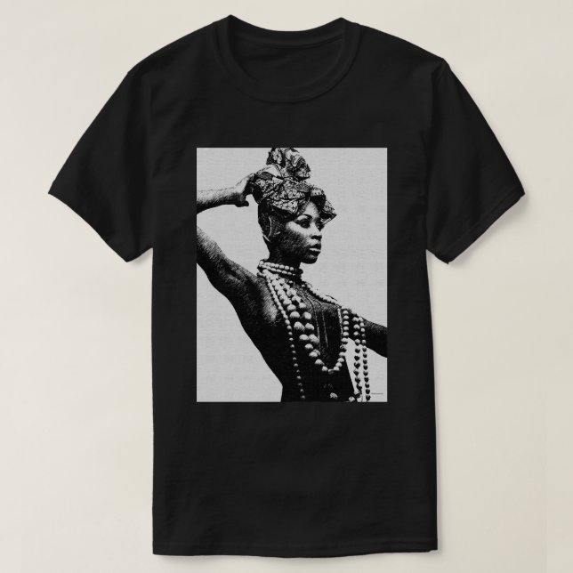 Celebrate the Beauty and Spirit of African Culture T-Shirt (Design Front)