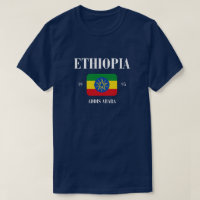 Celebrate the Culture Ethiopia Flag T-Shirt