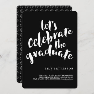 Celebrate the Graduate Graduation Party Invitation