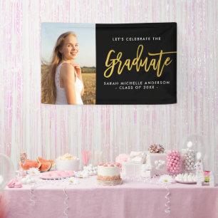 Celebrate the Graduate Photo Party Banner