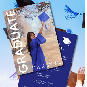 Celebrate the Graduation Party Invitation