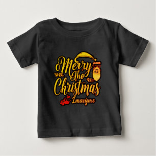"Celebrate the Joy: Merry Christmas Design" Baby T-Shirt