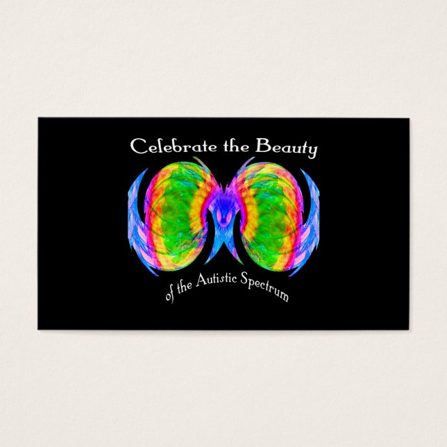 Celebrate the Spectrum Activist Cards (Front)