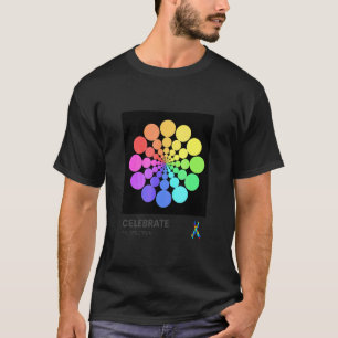 Celebrate The Spectrum Celebrate Neurodiversity Au T-Shirt