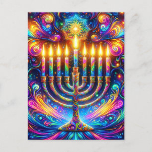 Celebrate the spirit of Hanukkah Postcard
