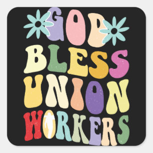 Celebrate the Strength of Solidarity Square Sticker