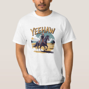 Celebrate the Wild West with Cowboy Art T-Shirt