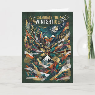 Celebrate the Wintertide Scottish Card