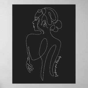 Celebrate the woman in you - Embrace Your Feminity Poster