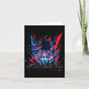 Celebrate USA Independence 4th of July America Card