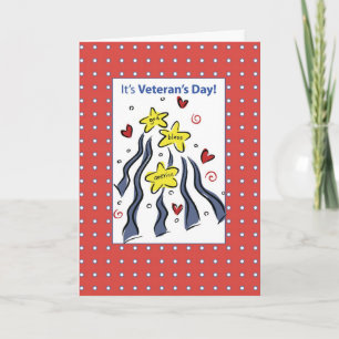 Celebrate Veteran's Day Thank You Card
