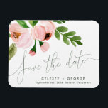 CELEBRATE WATERCOLOR SAVE THE DATE  MAGNET<br><div class="desc">BEAUTIFUL MODERN WATERCOLOR SAVE THE DATE</div>